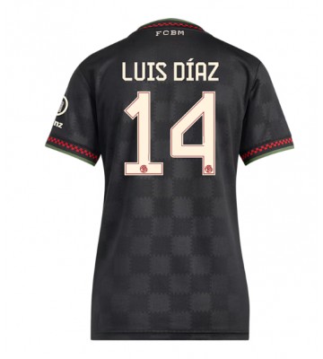 Bayern Munich Luis Diaz #14 Tredjetrøje Dame 2025-26 Kortærmet